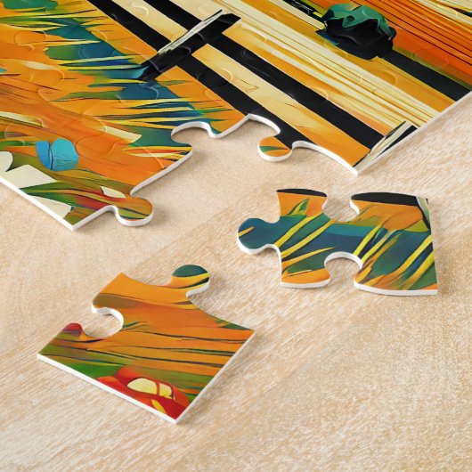 Mustang 250 Stuk Puzzel Legpuzzel (Zijkant)