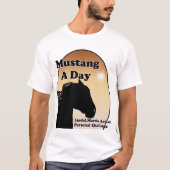 Mustang a Day Personal Challenge T-shirt (Voorkant)