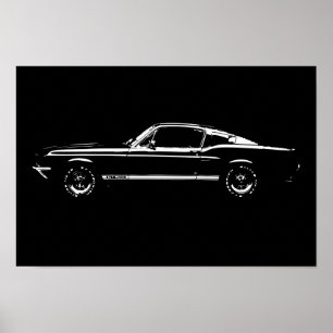 Mustang-auto Poster