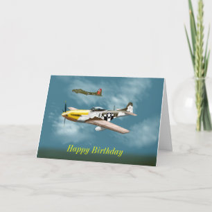 Mustang Birthday Card Kaart