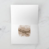 Mustang Birthday Kaart (Binnen)