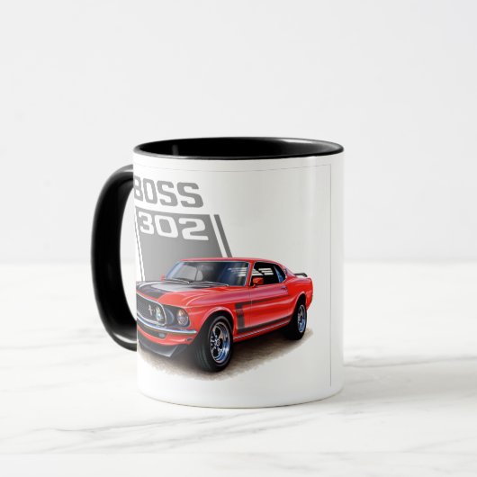 Mustang Boss 302 Mok (Voorkant links)