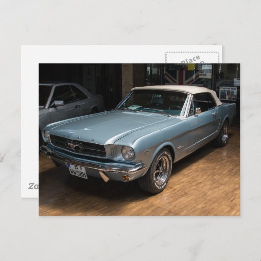 Mustang briefkaart (Voorkant / Achterkant)