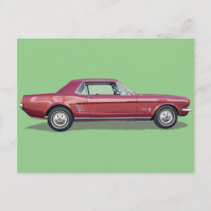 Mustang briefkaart