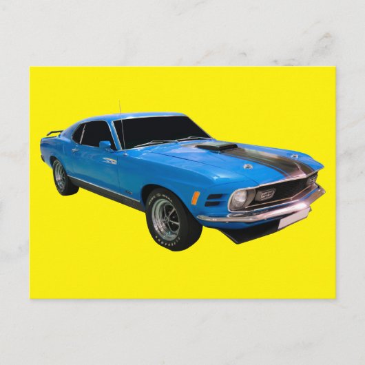 Mustang briefkaart (Voorkant)