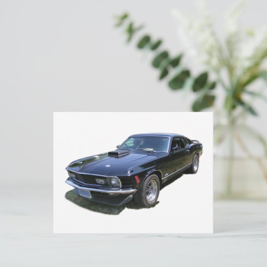 Mustang briefkaart (Staand voorkant)