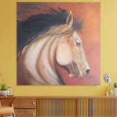 Mustang Canvas Afdruk (Insitu (Woonkamer))