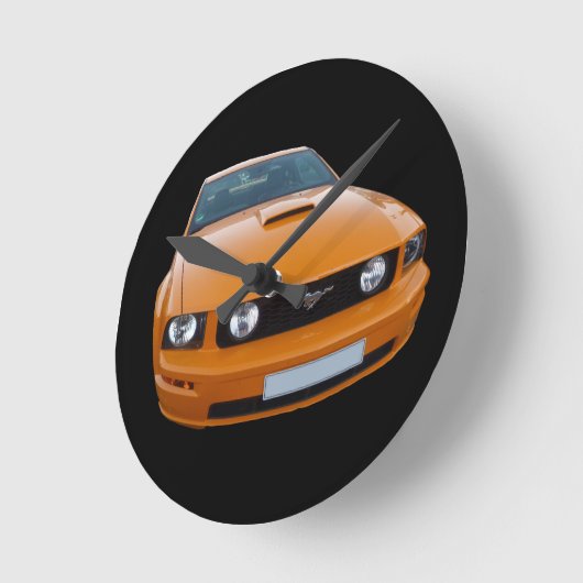 Mustang Clock Ronde Klok (Hoek)