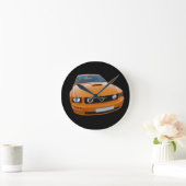 Mustang Clock Ronde Klok (Huis)