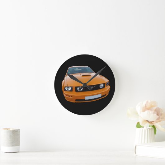Mustang Clock Ronde Klok (Huis)
