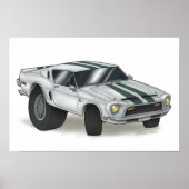 Mustang Cobra Poster (Voorkant)