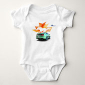 Mustang Customizer Baby Bodysuit (Voorkant)