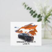 Mustang Customizer Briefkaart (Staand voorkant)
