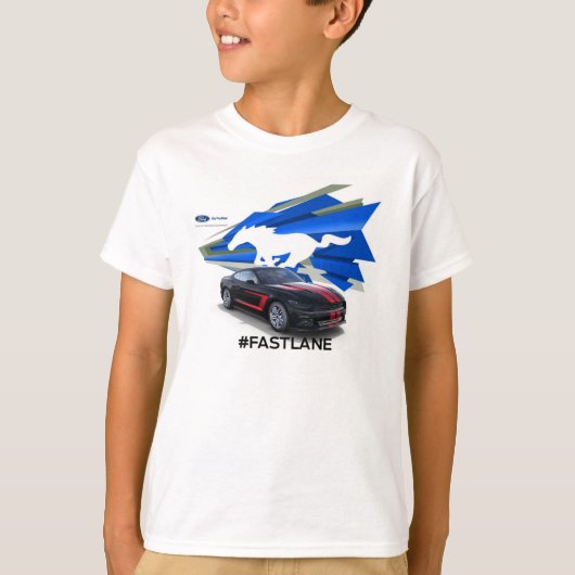Mustang Customizer Kinderen T-Shirt (Voorkant)