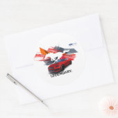 Mustang Customizer Ronde Sticker (Envelop)