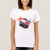 Mustang Customizer Women's Basic T-Shirt (Voorkant)