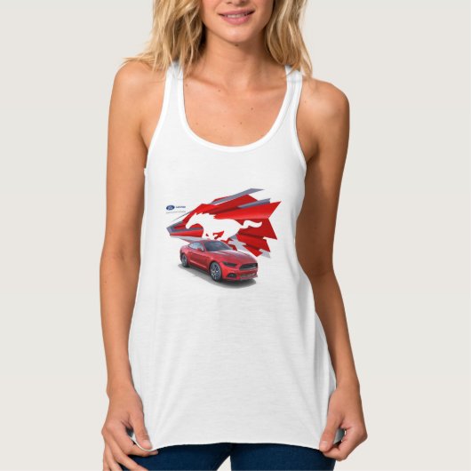 Mustang Customizer Women's Tanktop (Voorkant)