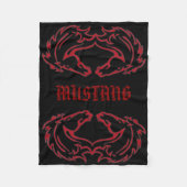 Mustang Double Fleece Blanket Deken (Voorkant)