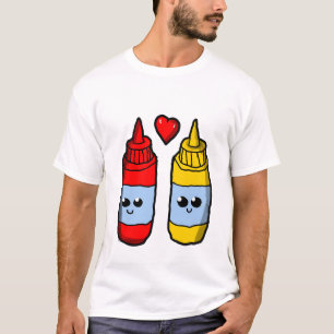 Mustang en Ketchup Verliefd T-shirt