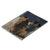 Mustang Foal Headshot Notitieboek (Linkerzijde)