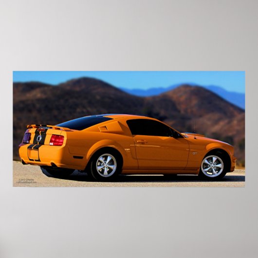MUSTANG GT! POSTER (Voorkant)