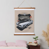 Mustang Hangend Wandkleed (Slaapkamer)