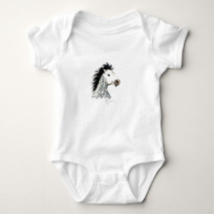 Mustang Horse Baby Onsie Creeper Romper