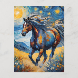 Mustang Horse Briefkaart