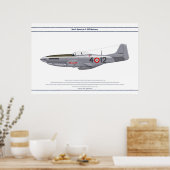 Mustang Italië 1 Poster (Keuken)