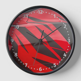 Mustang Klok Rood en Zwart