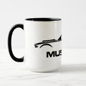 Mustang koffiekop mok (Links)
