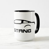 Mustang koffiekop mok (Voorkant rechts)