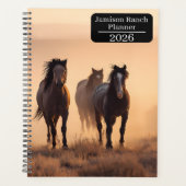 Mustang Kudde Kalender Planner (Voorkant)