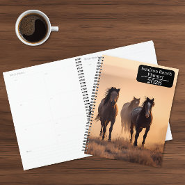 Mustang Kudde Kalender Planner