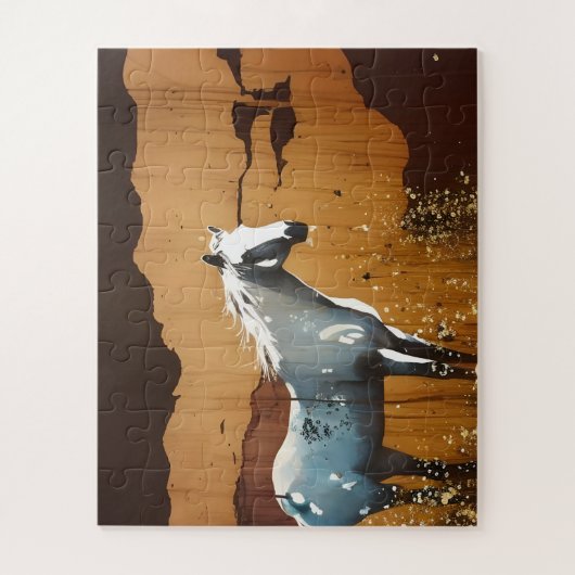 Mustang Legpuzzel (Verticaal)