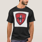 Mustang Logo Shield  Classic T-Shirt (Voorkant)