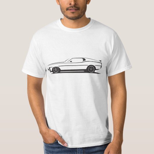 Mustang Mach1 T-shirt (Voorkant)