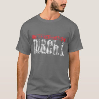 Mustang Mach Vijftig Jaar Hotrod Spierauto Re grat T-shirt