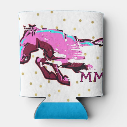 Mustang Mamas Can Coozie (Achterkant)