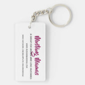 Mustang Mamas Eroded Horse Sleutelhanger (achterkant)