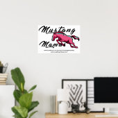 Mustang Mamas Poster (Thuiskantoor)
