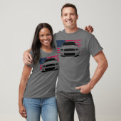 Mustang Musclecar Generation 5 w Flag boy T-shirt (Unisex)