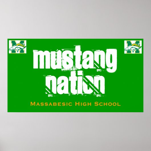Mustang Nation Poster (Voorkant)