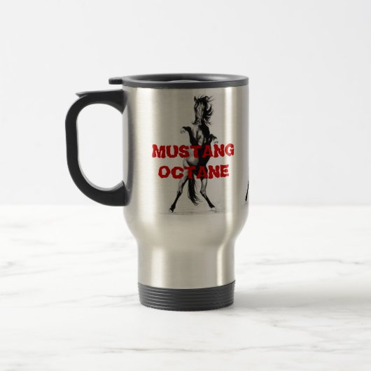 MUSTANG OCTANE Travel Mug Reisbeker (Links)
