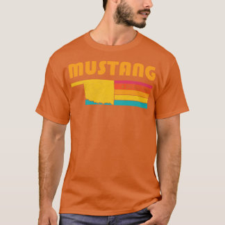 Mustang Oklahoma Verdrietig Souvenir T-shirt