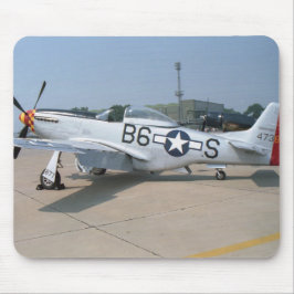 Mustang P-51D-Vliegtuig Muismat