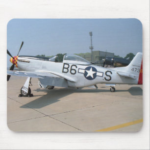 Mustang P-51D-Vliegtuig Muismat