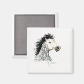 Mustang Paardenmagneet Magneet (Voorkant / Achterkant)