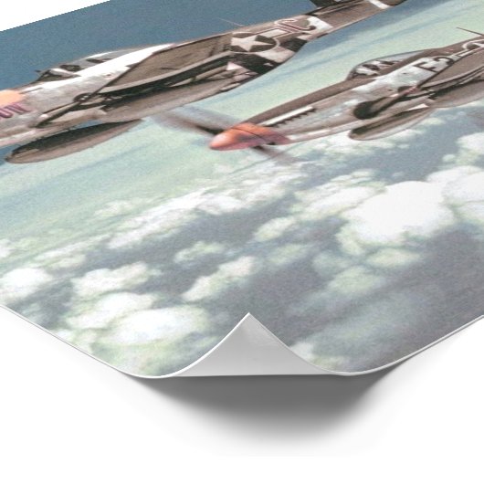 Mustang Patrol Poster (Hoek)