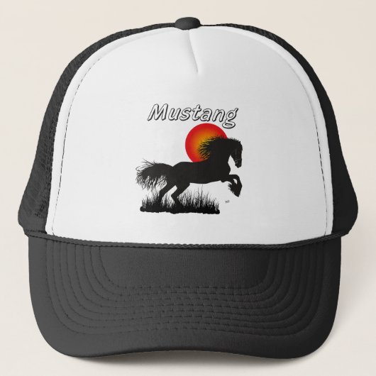 Mustang Pet Truckerkappe (Voorkant)